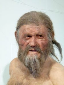 Plastische Rekonstruktion des Ötzi