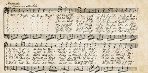 Notenblatt "Stille Nacht"