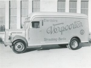 Verpoorten-Lastwagen, um 1950 (Stadtarchiv Straubing)